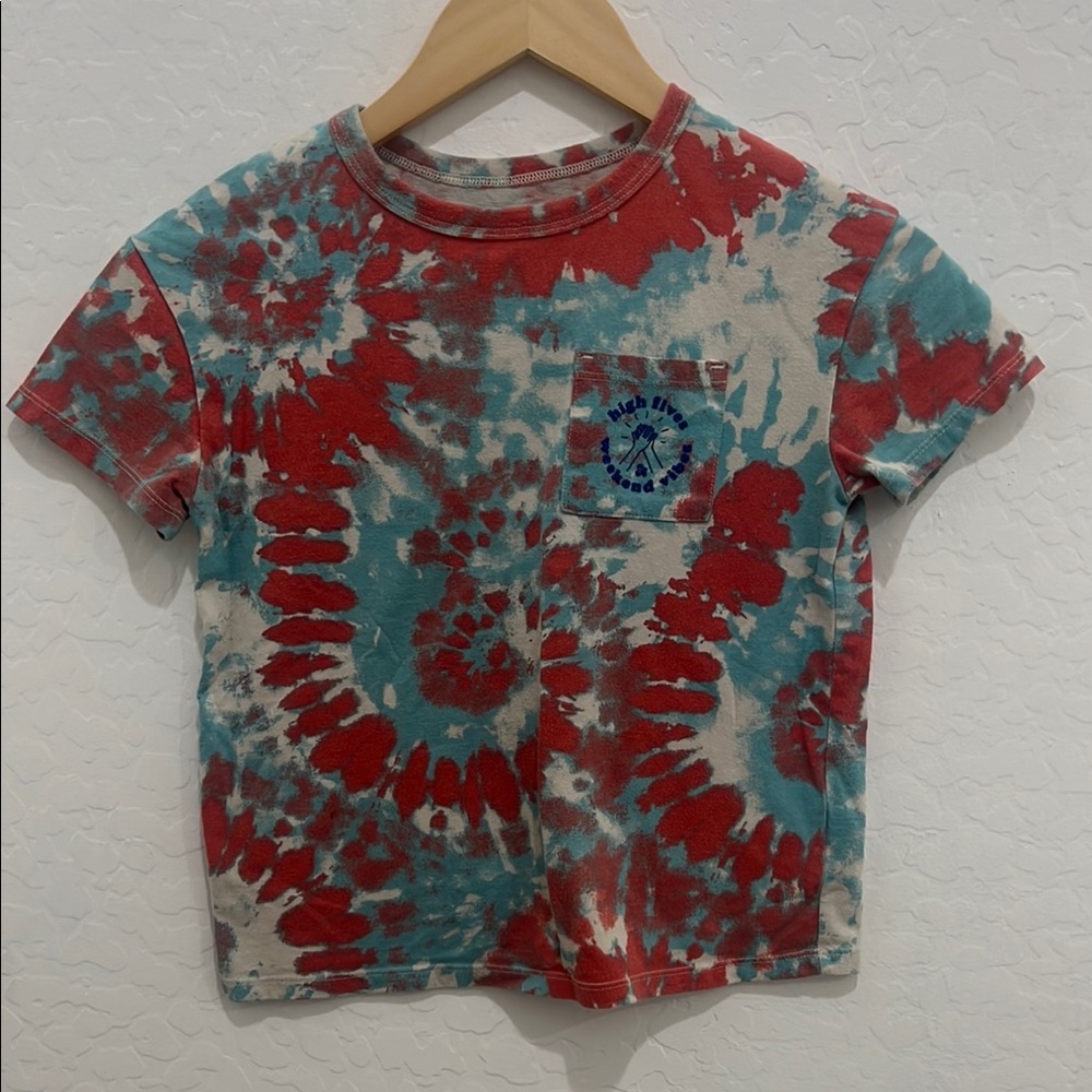 Cat & Jack Red and Blue Short Sleeve Tees